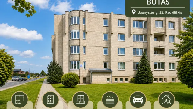 Butas, Jaunystės g., Radviliškio m.